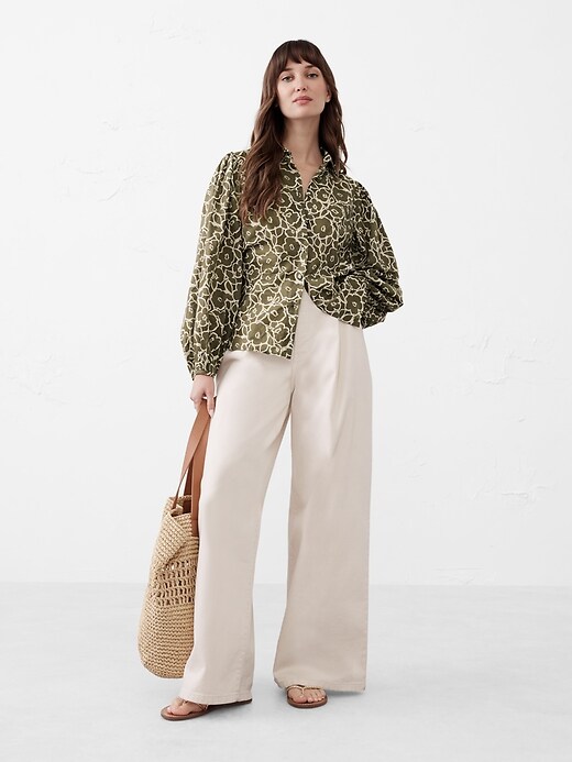 プラージュ★新品★ 　Puff Sleeves Round シャツ 000000001395_3wdOv7v.jpg