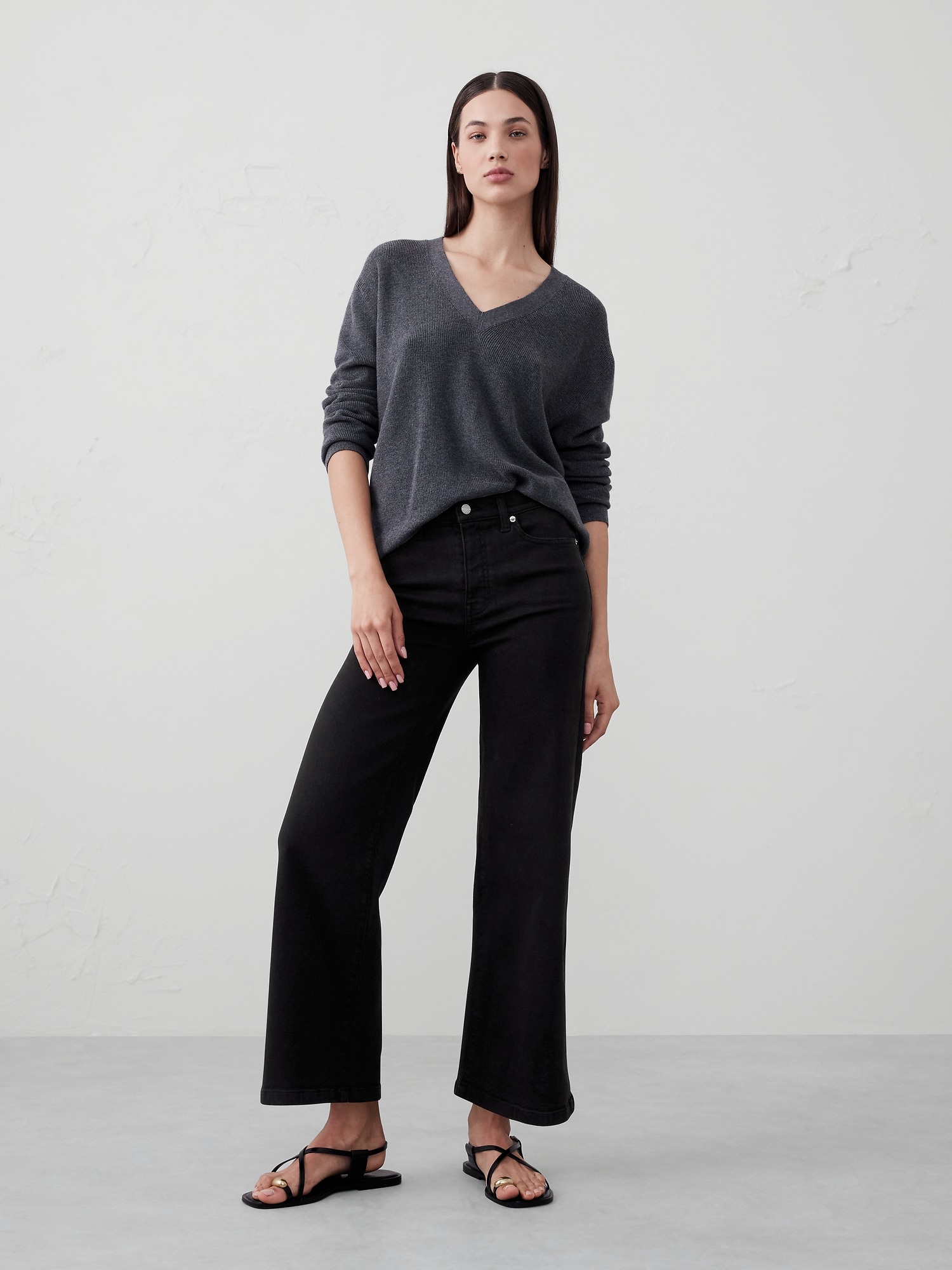 High-Rise Wide-Leg Jean