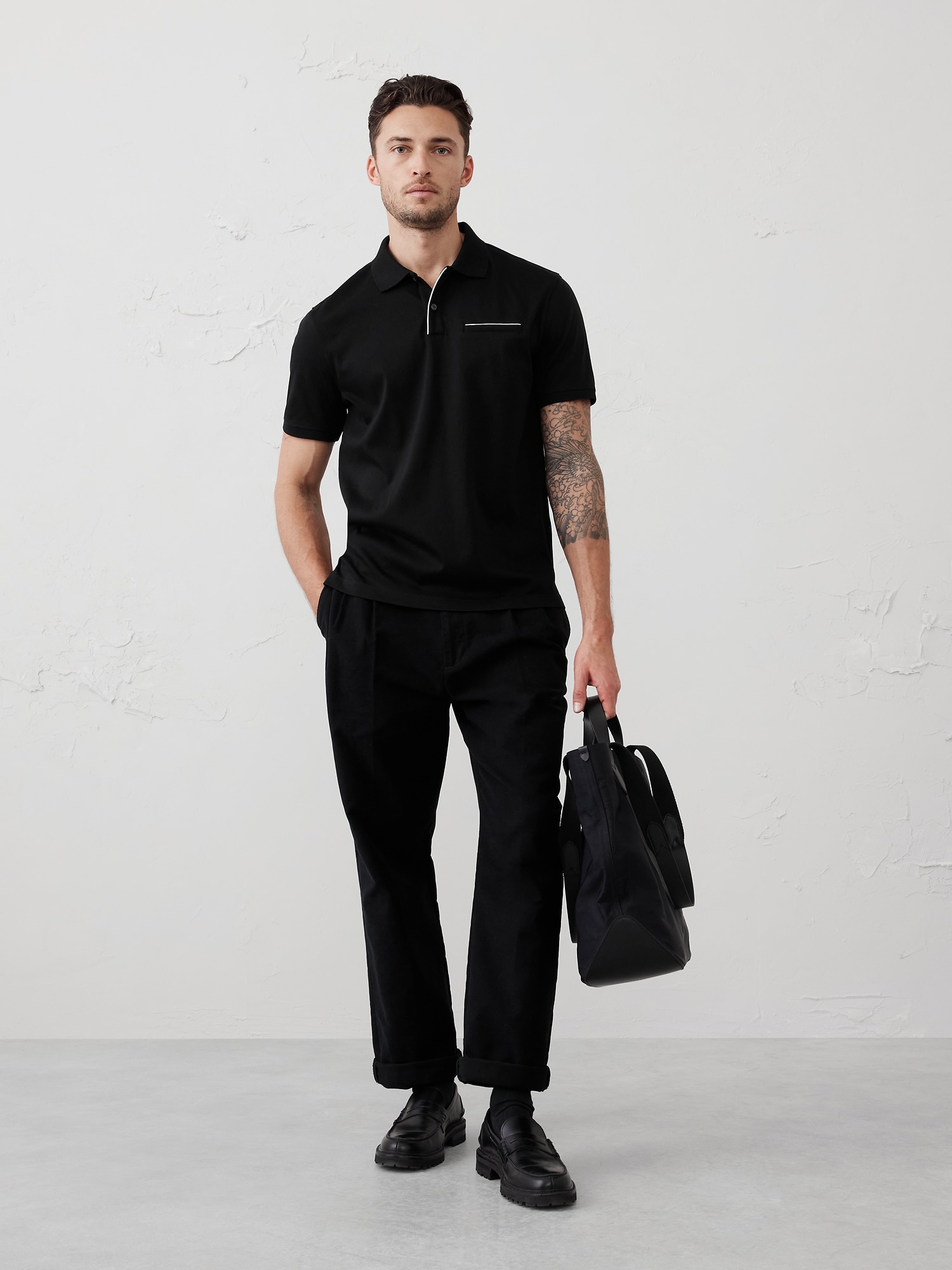 Slim Luxe Touch Polo