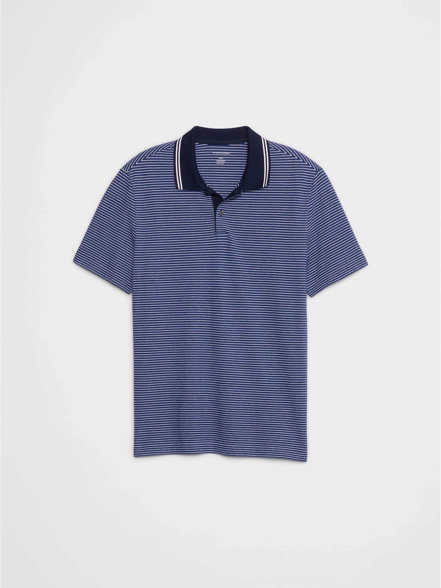 Slim Cotton Pique Polo