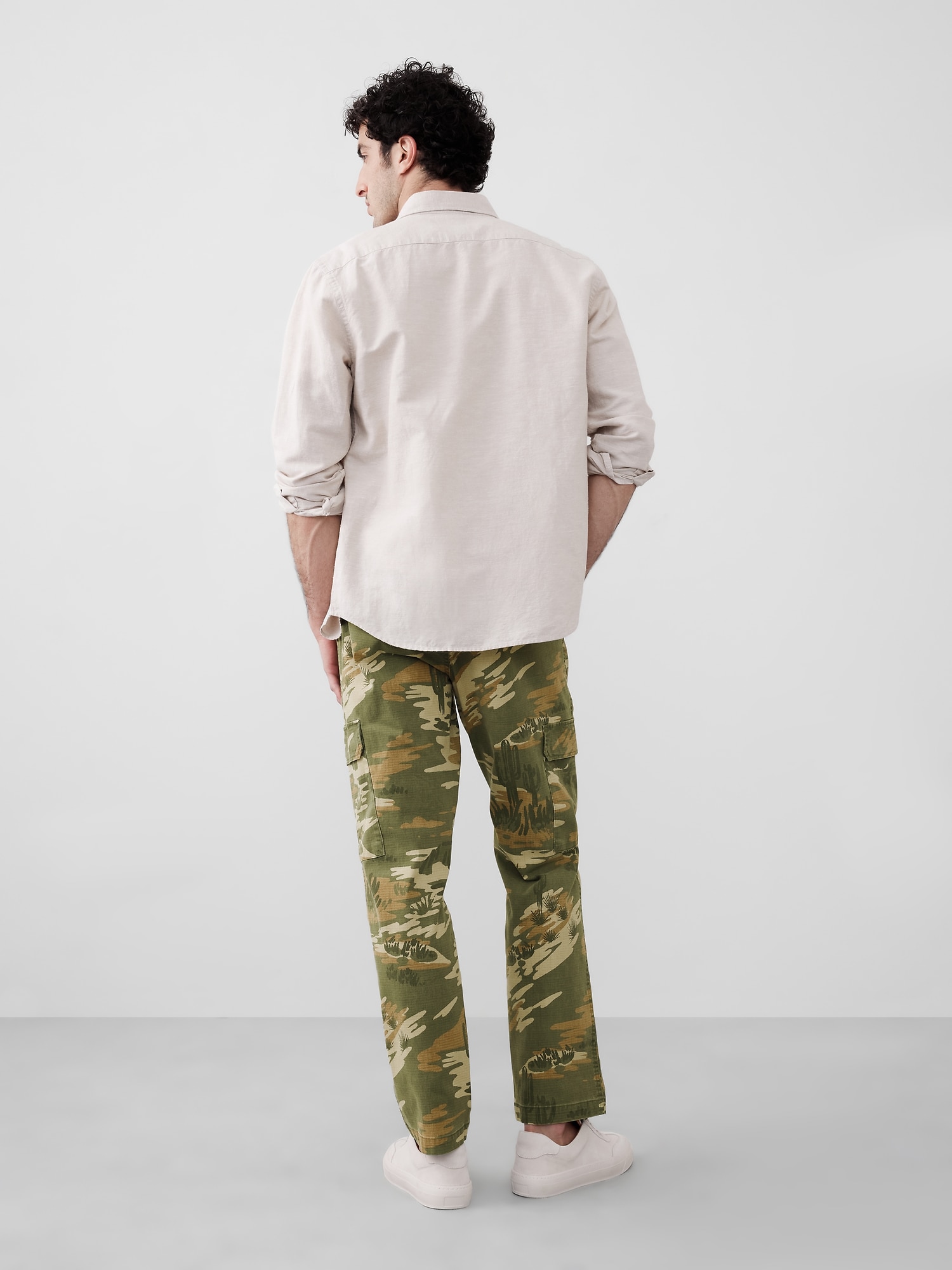 Slim Straight Cargo Pant