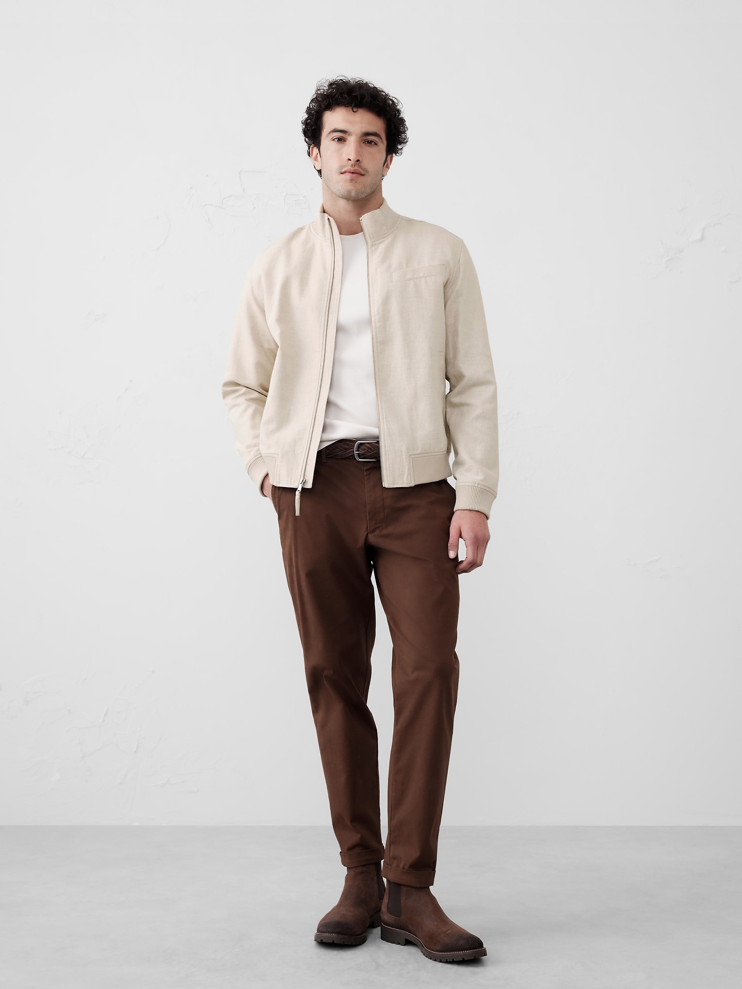 Cotton-Linen Bomber