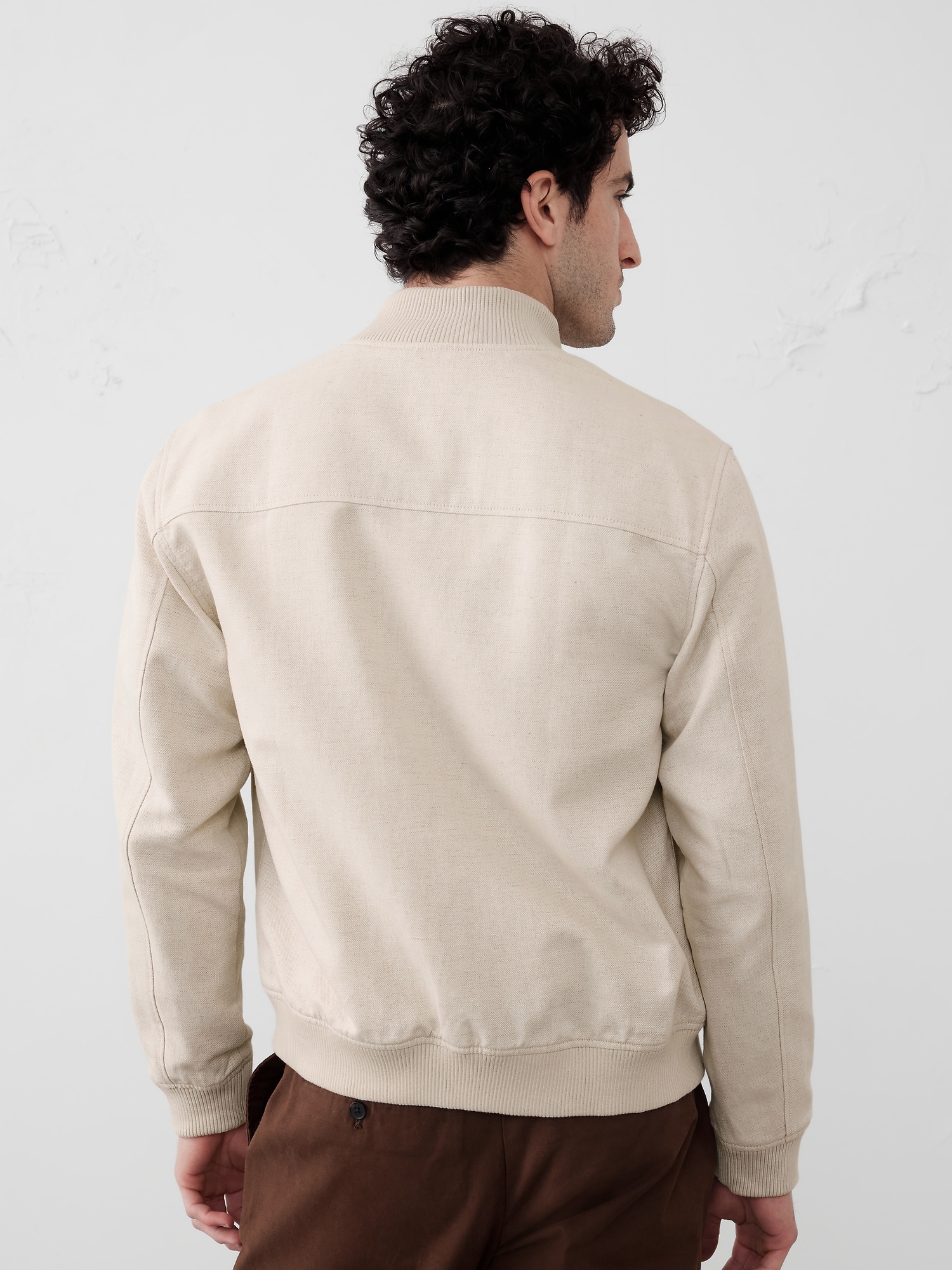 Cotton-Linen Bomber