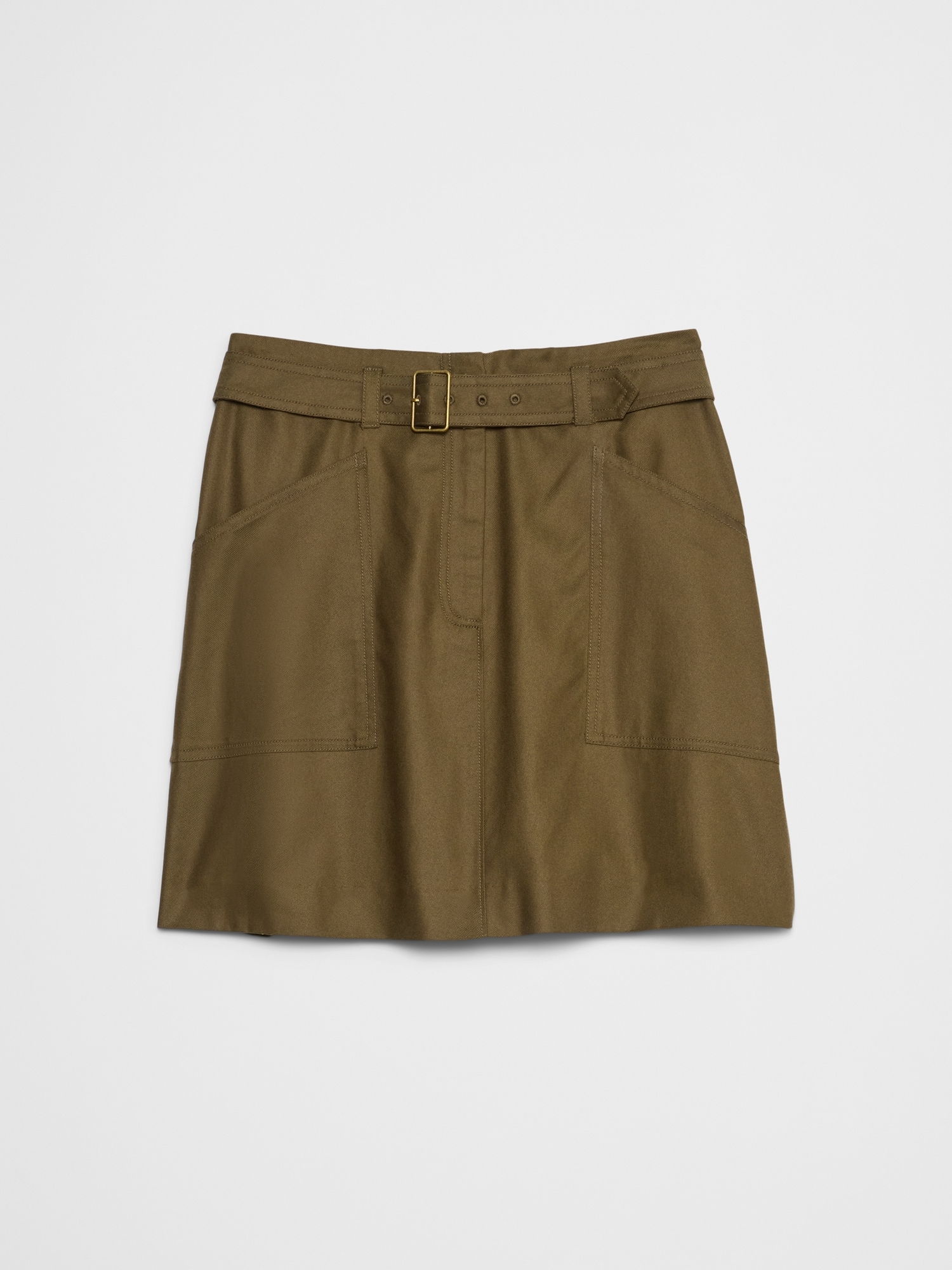 Twill Painters Mini Skirt