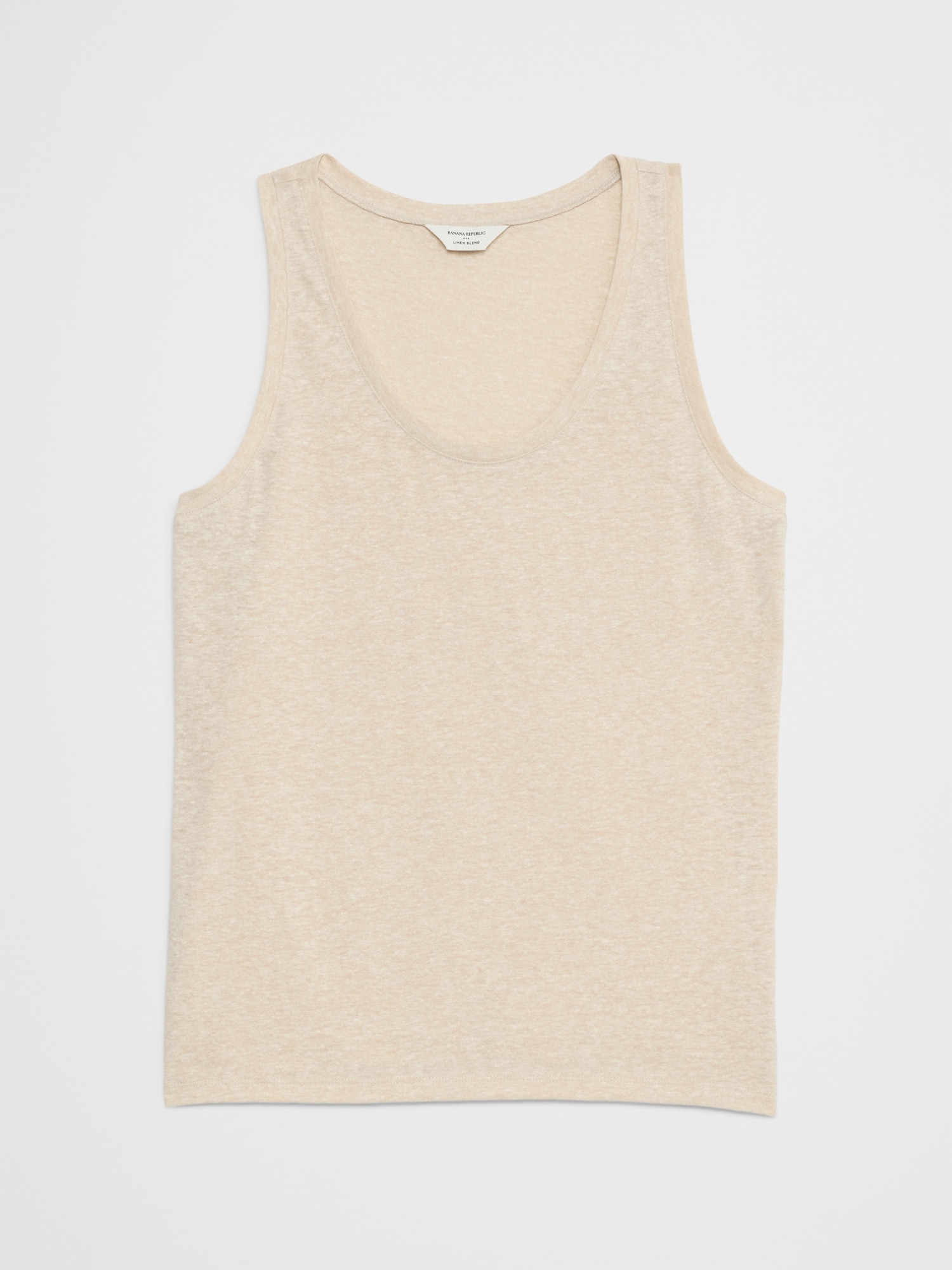 Linen-Blend Tank