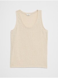 Linen-Blend Tank
