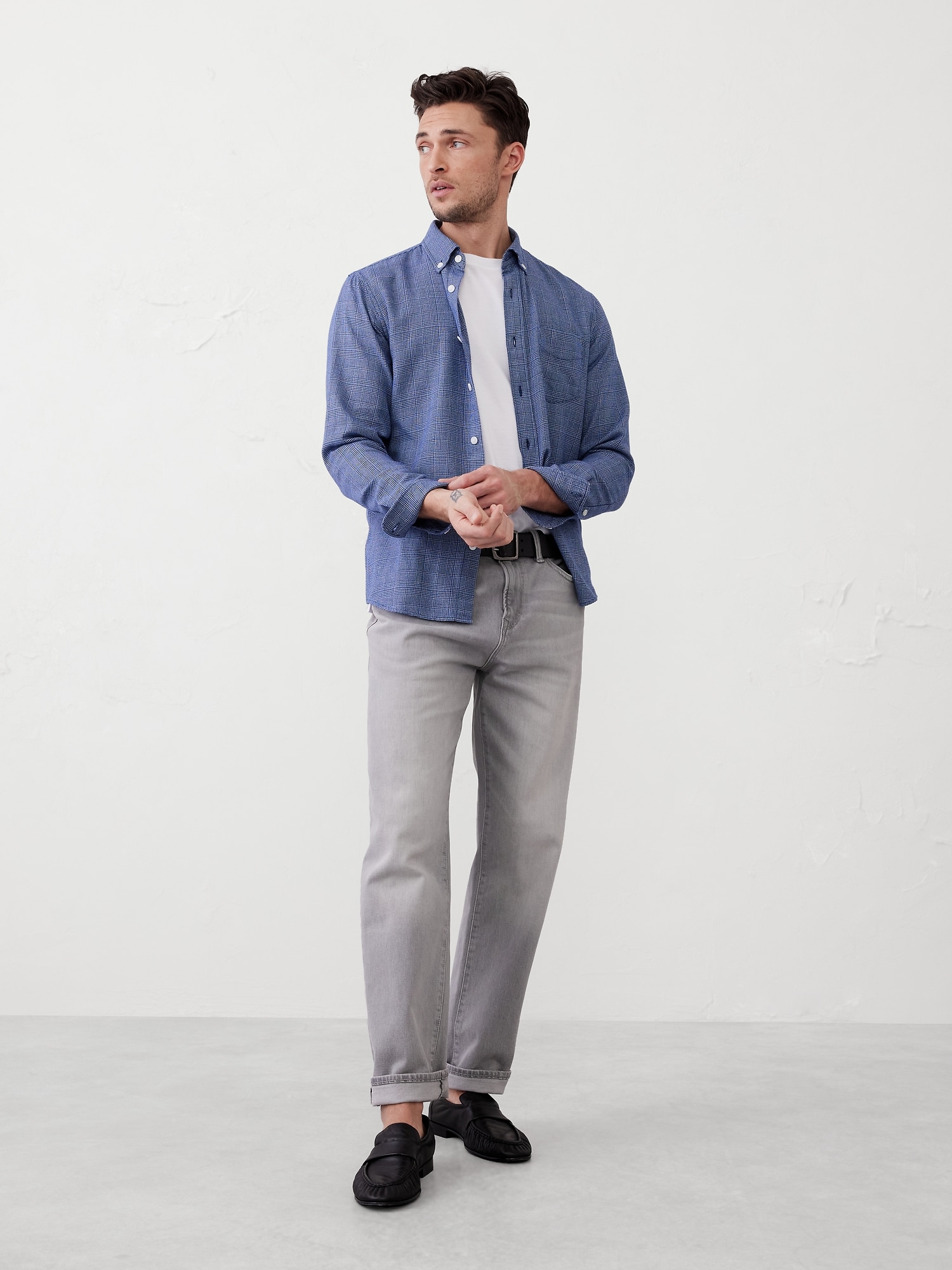 Slim Softwash Melange Shirt