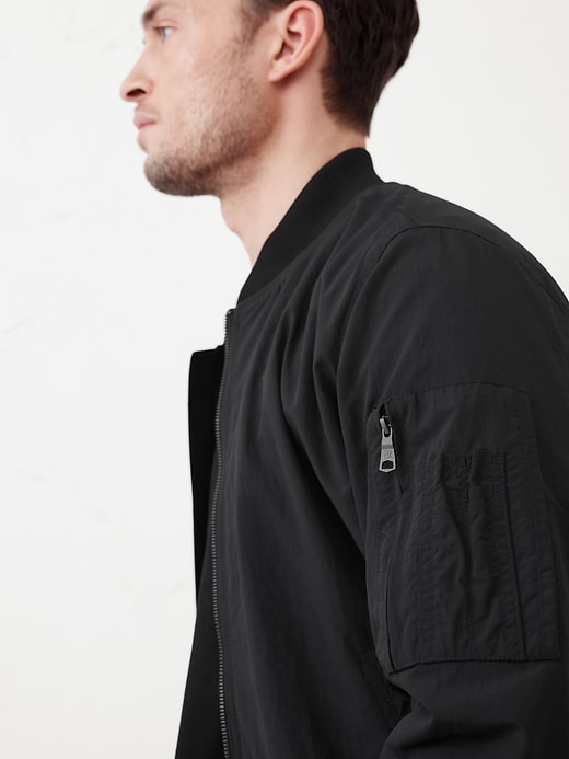 バナナリパブリック Heritage Bomber MA-1 ジャケット M BANANA REPUBLIC FACTORY STORE（バナナリパブリック