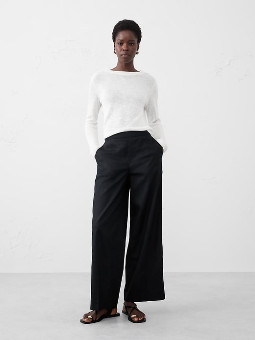 Lurex Midi Sweater Skirt