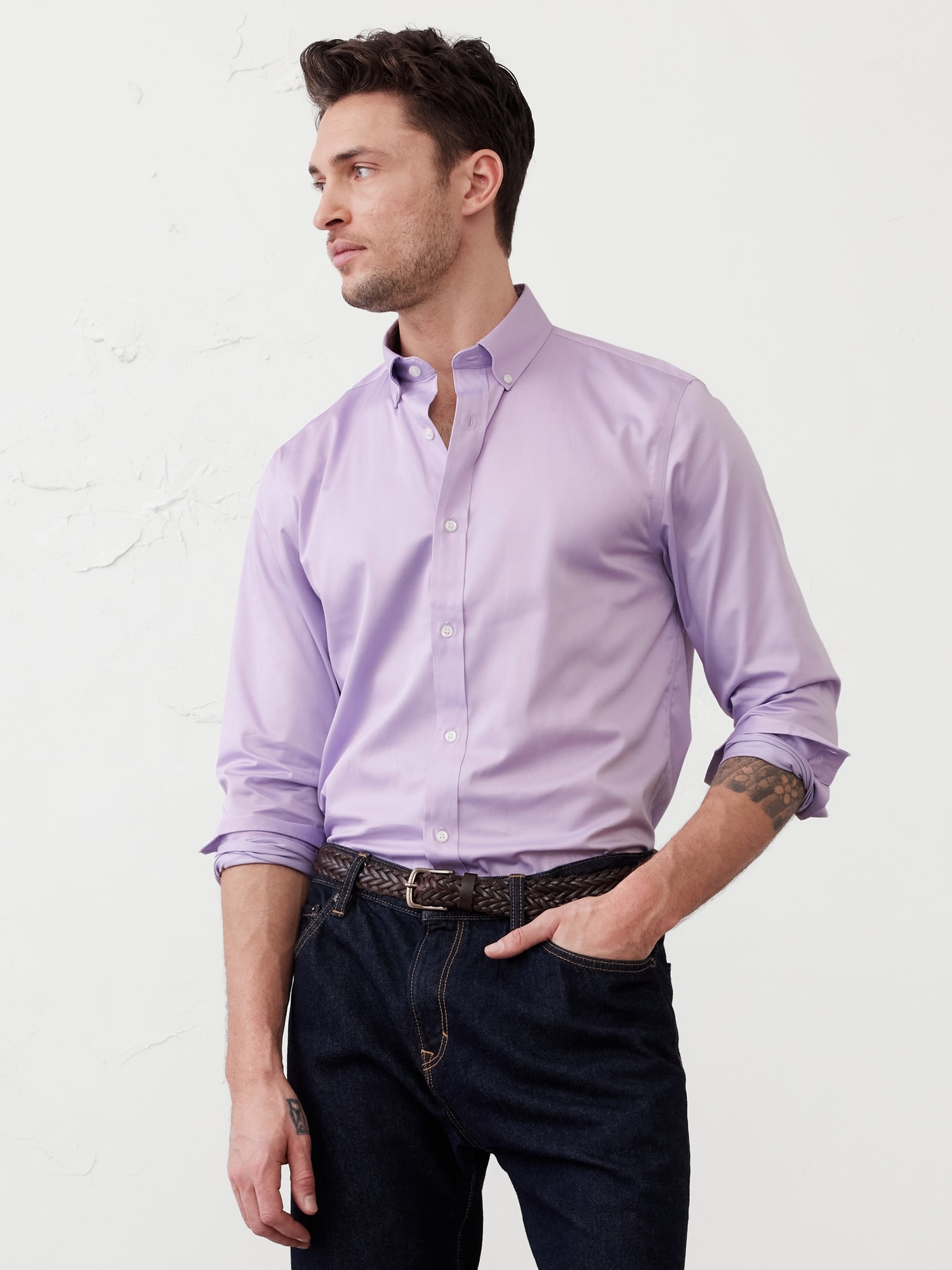 Slim Core Temp Dress Shirt