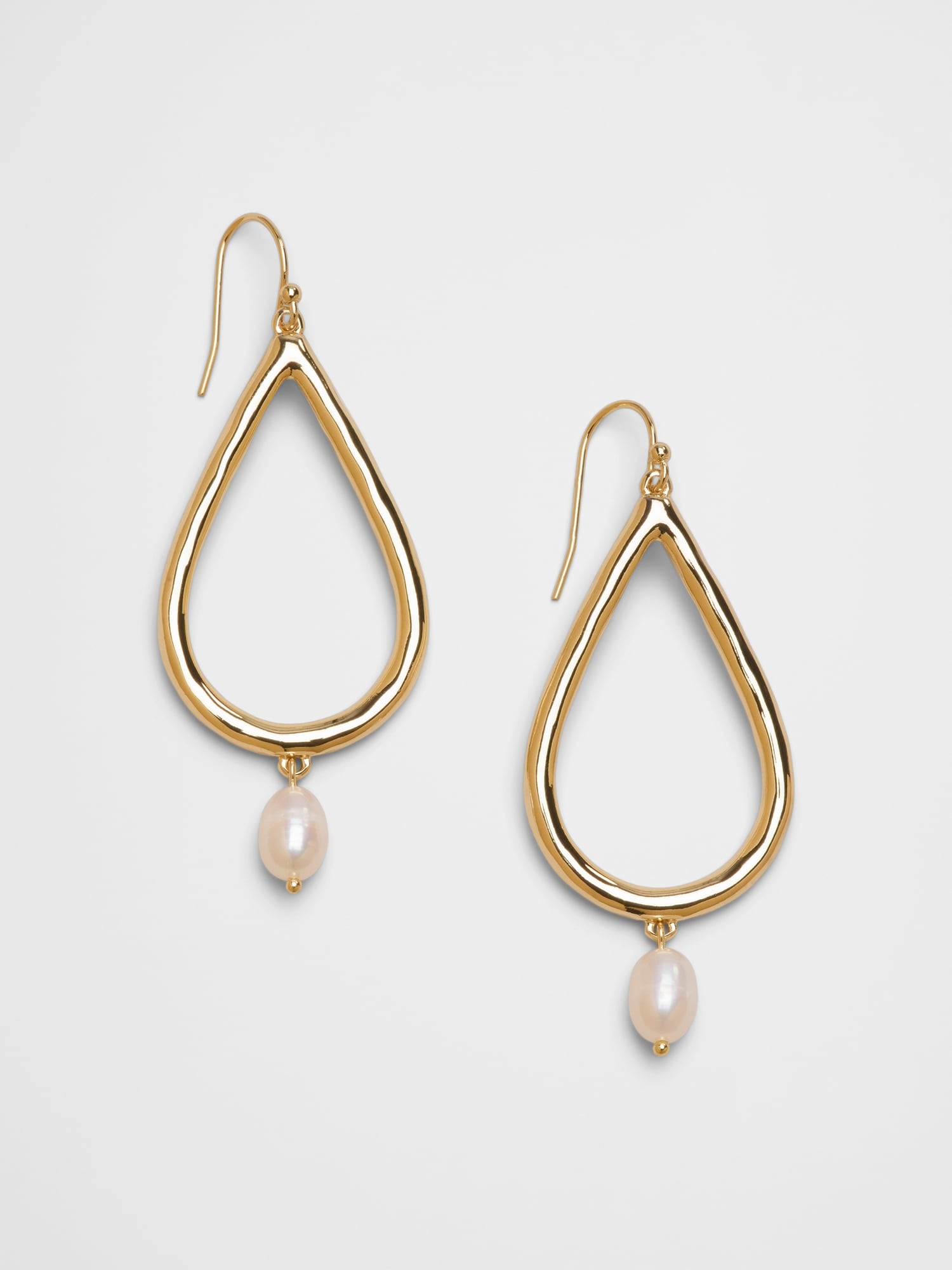 Statement Teardrop Pearl Earrings