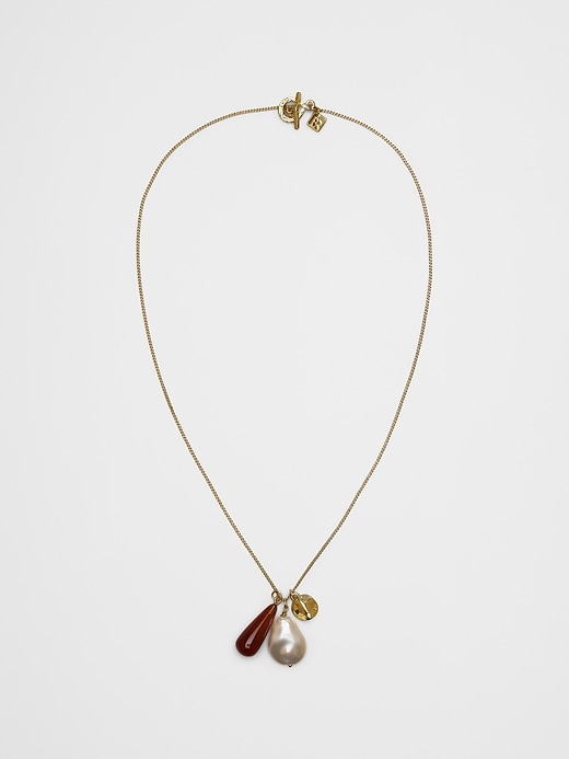 Cord Statement Sculptural Pendant Necklace