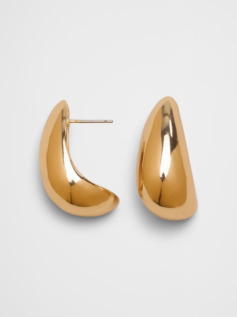Sculptural Statement Drop Earrings