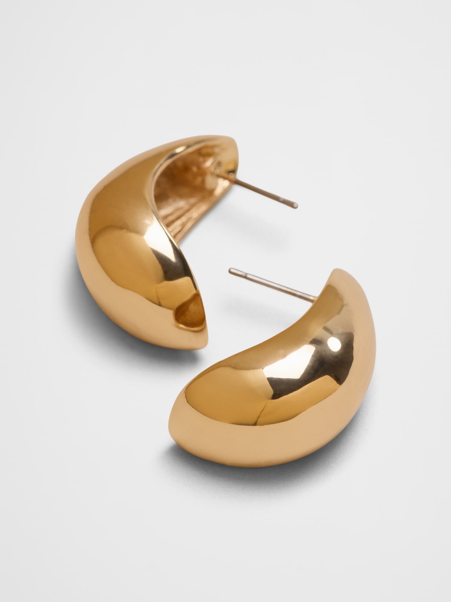 Sculptural Statement Drop Earrings