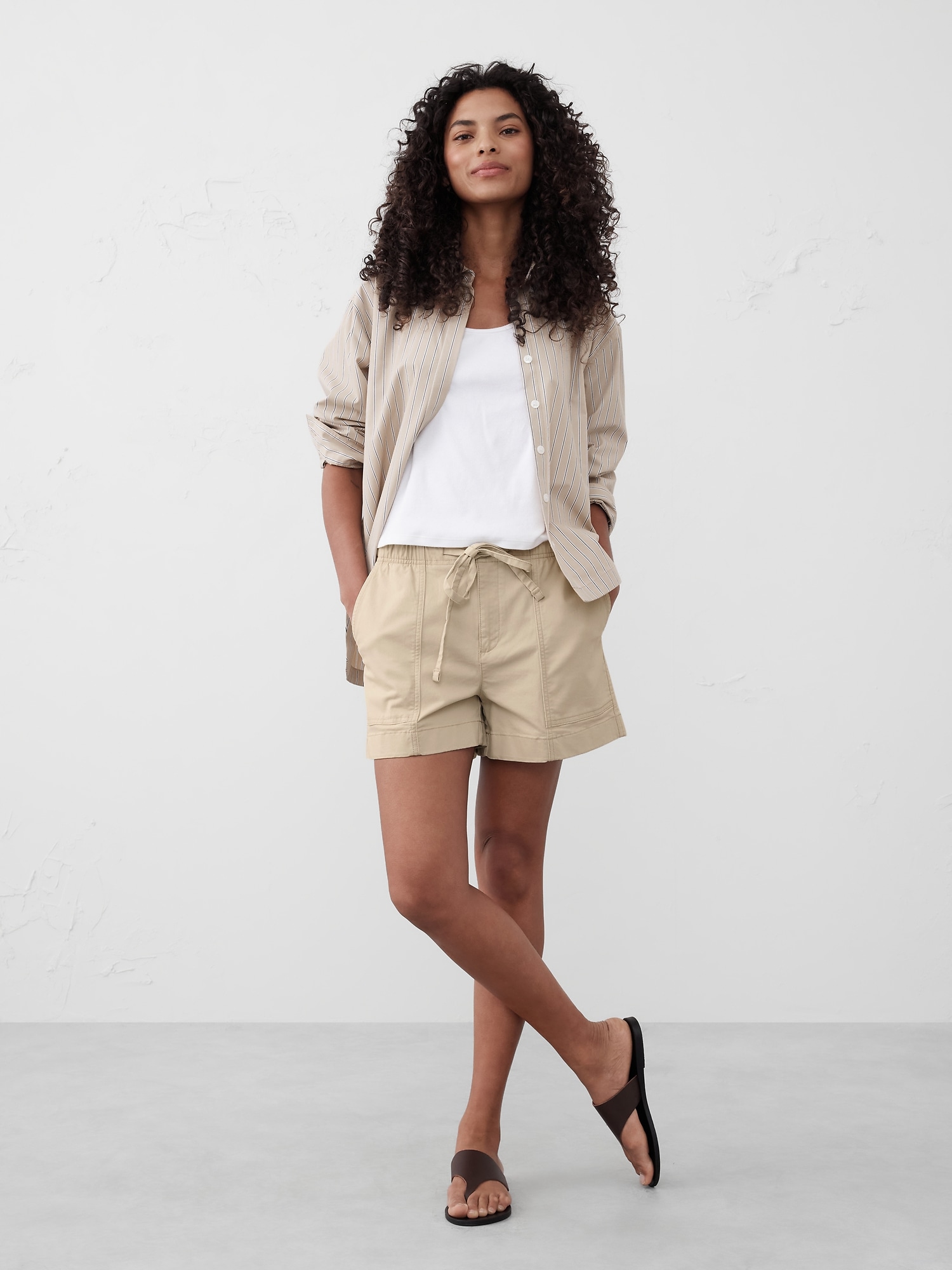 Pull-On Chino Short