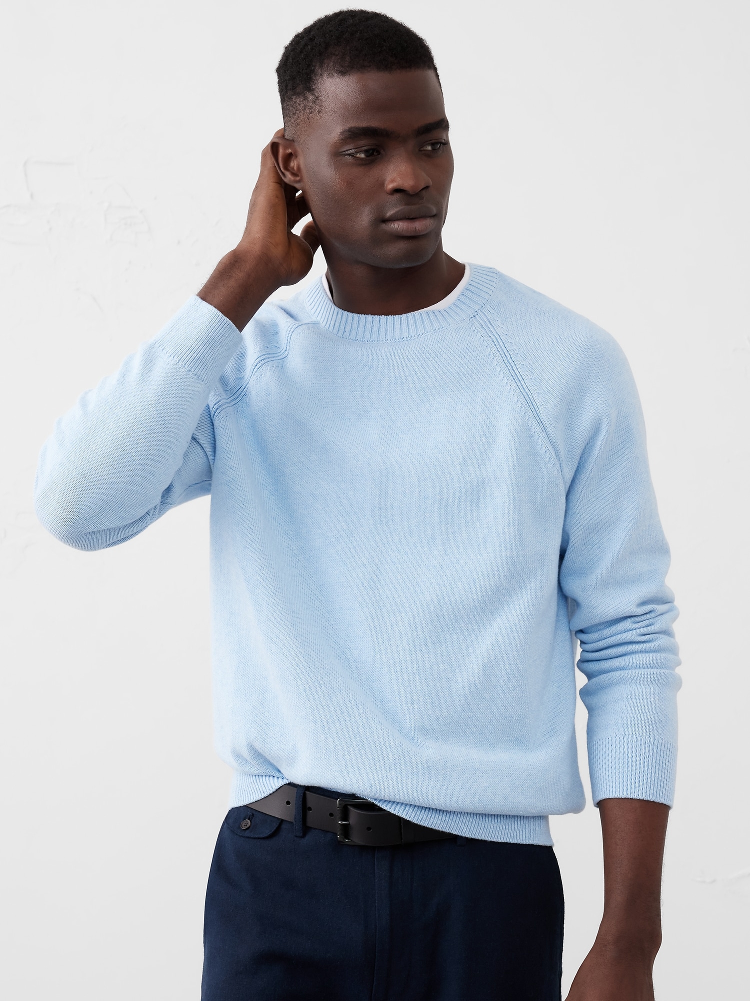 Soft Crew-Neck Sweater