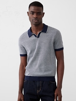 トップス Standard Seed Stitch Polo OVY ovy Standard Seed Stitch Polo XL Polo Shirt