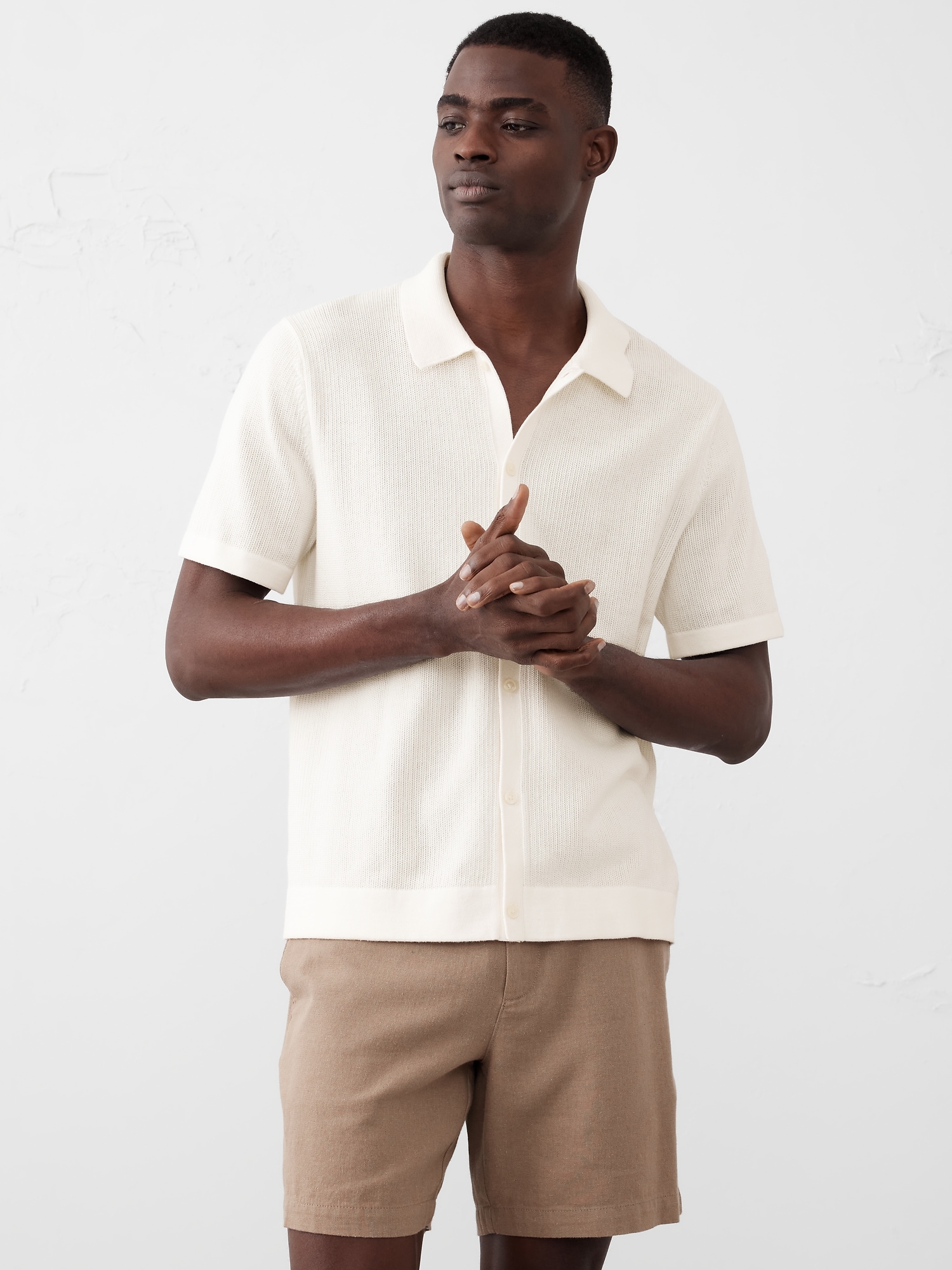 Button-Down Polo