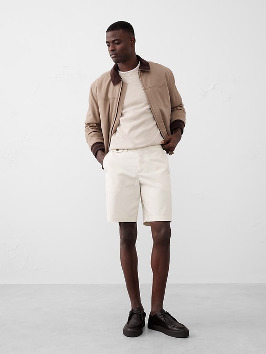 7" Linen-Blend Short