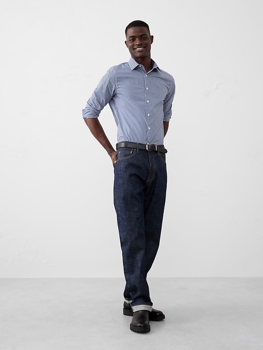 【こうすけ】 BANANA REPUBLIC Slim Untucked Dress Shirt | Banana Republic Factory