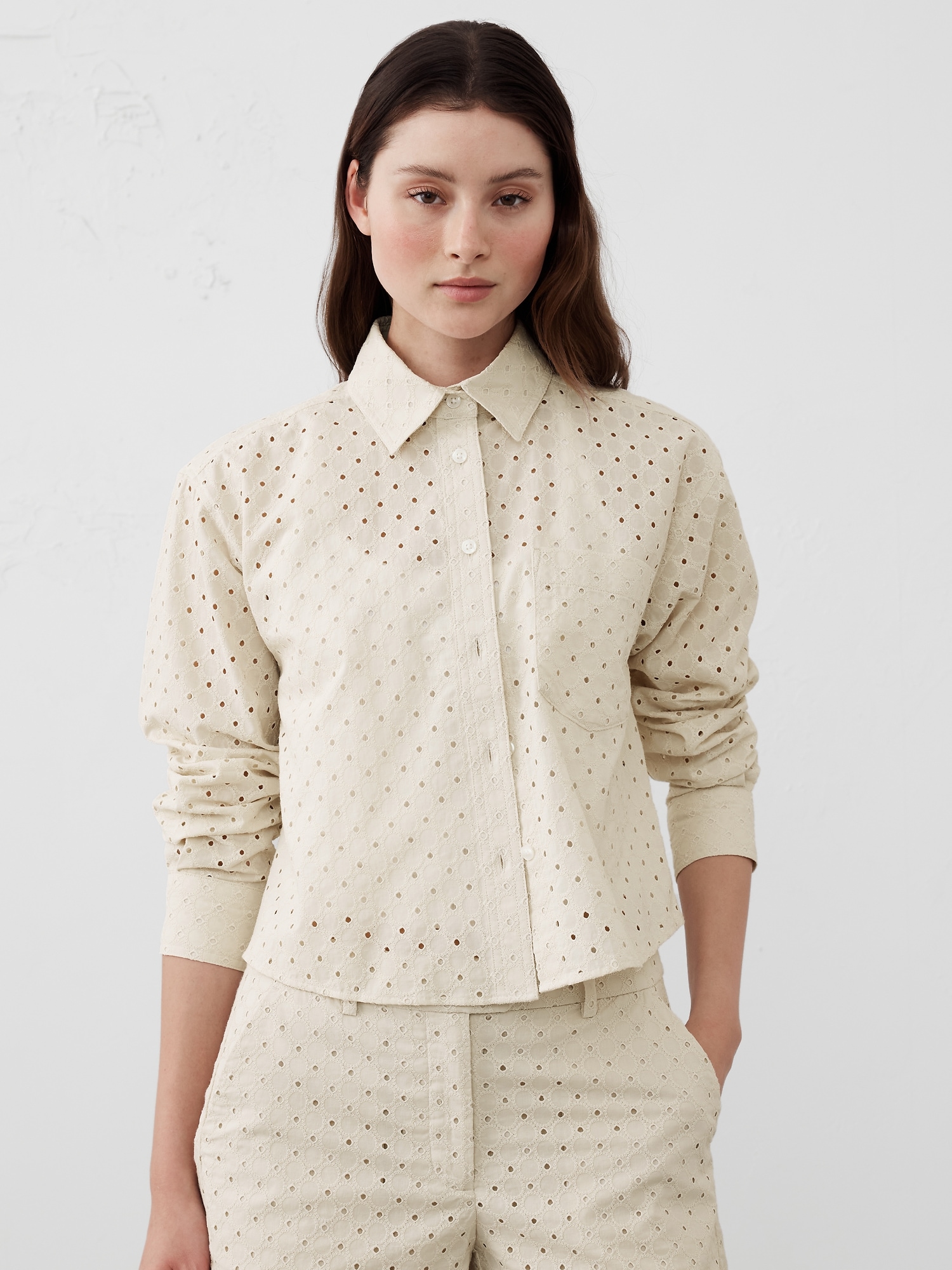 Eyelet Shirt