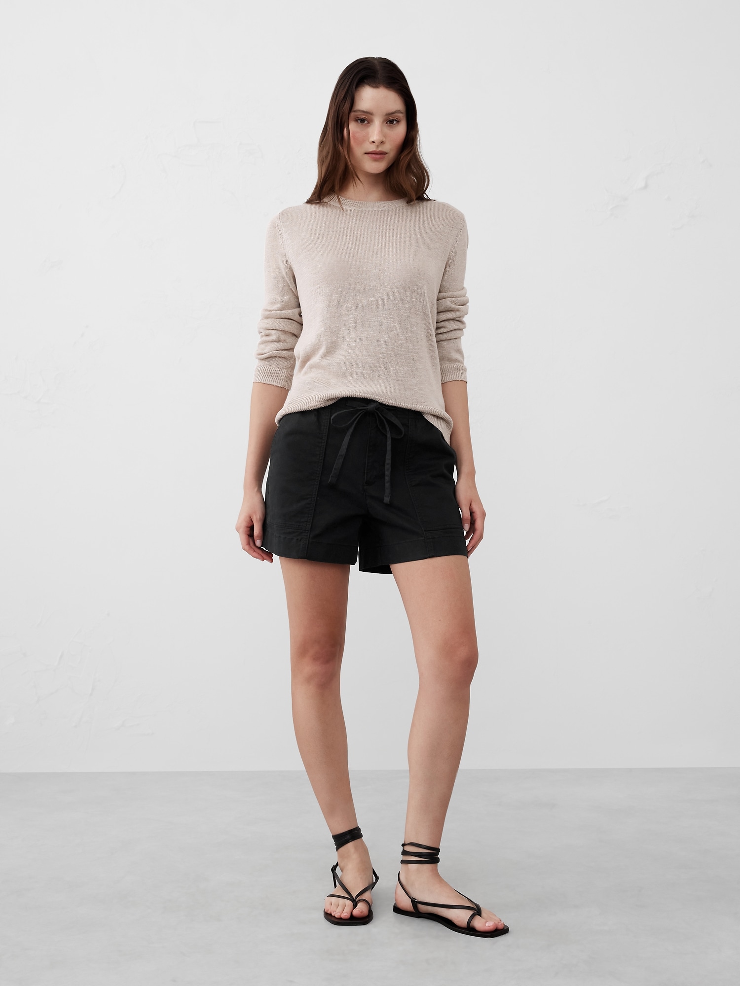 Pull-On Chino Short