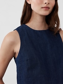 Cropped Denim Shell