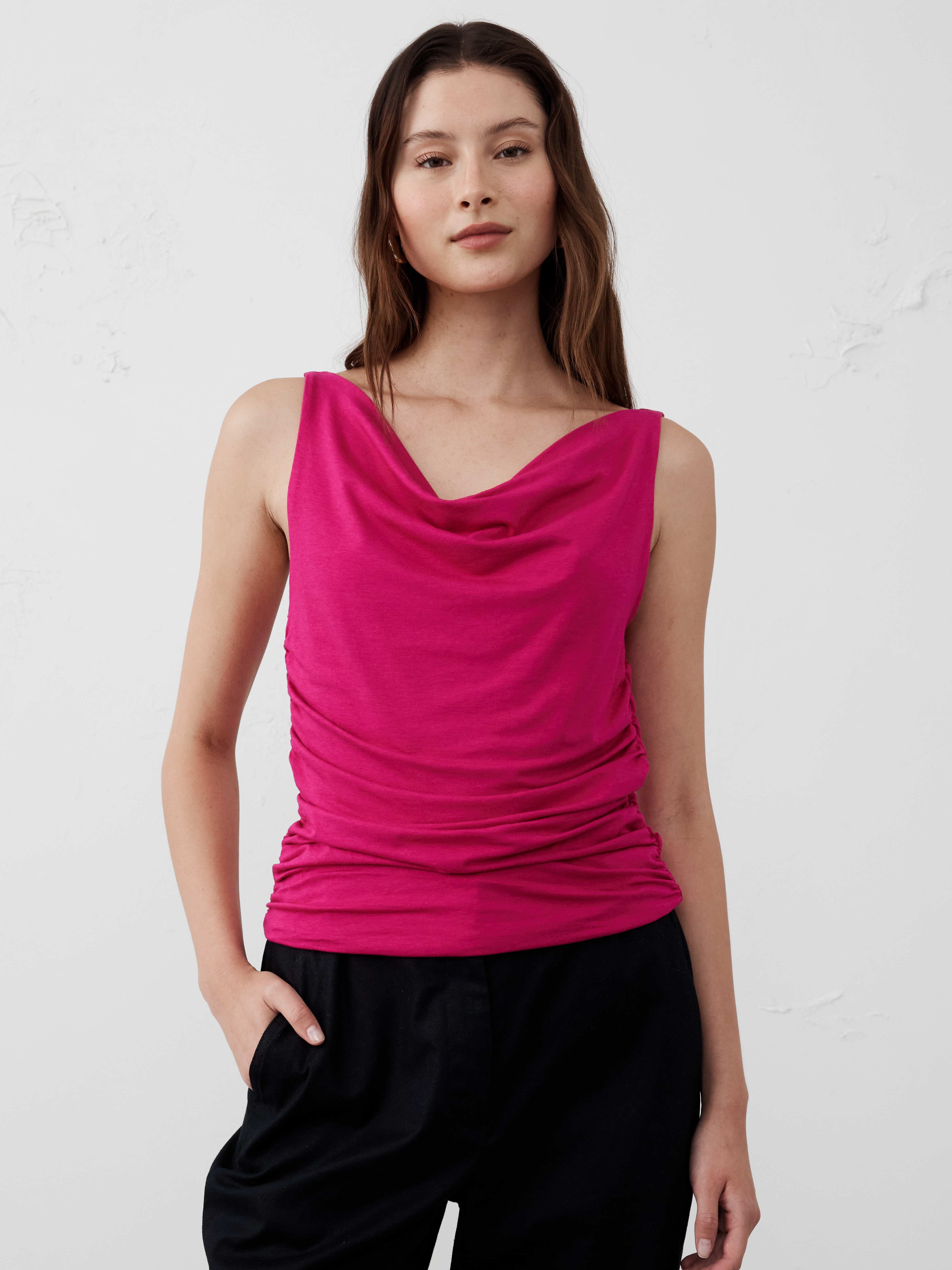 Shirred Top | Banana Republic Factory