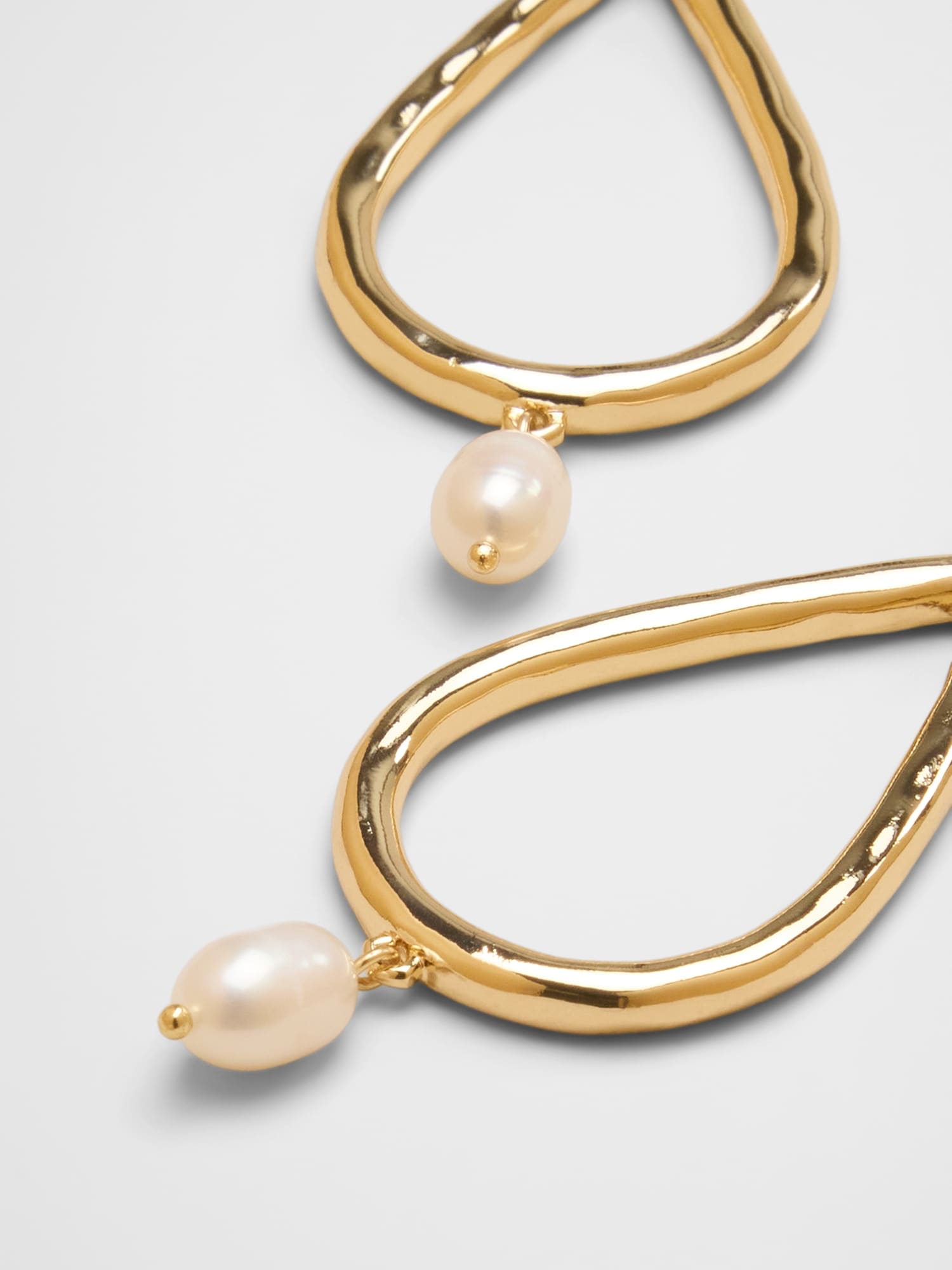 Statement Teardrop Pearl Earrings