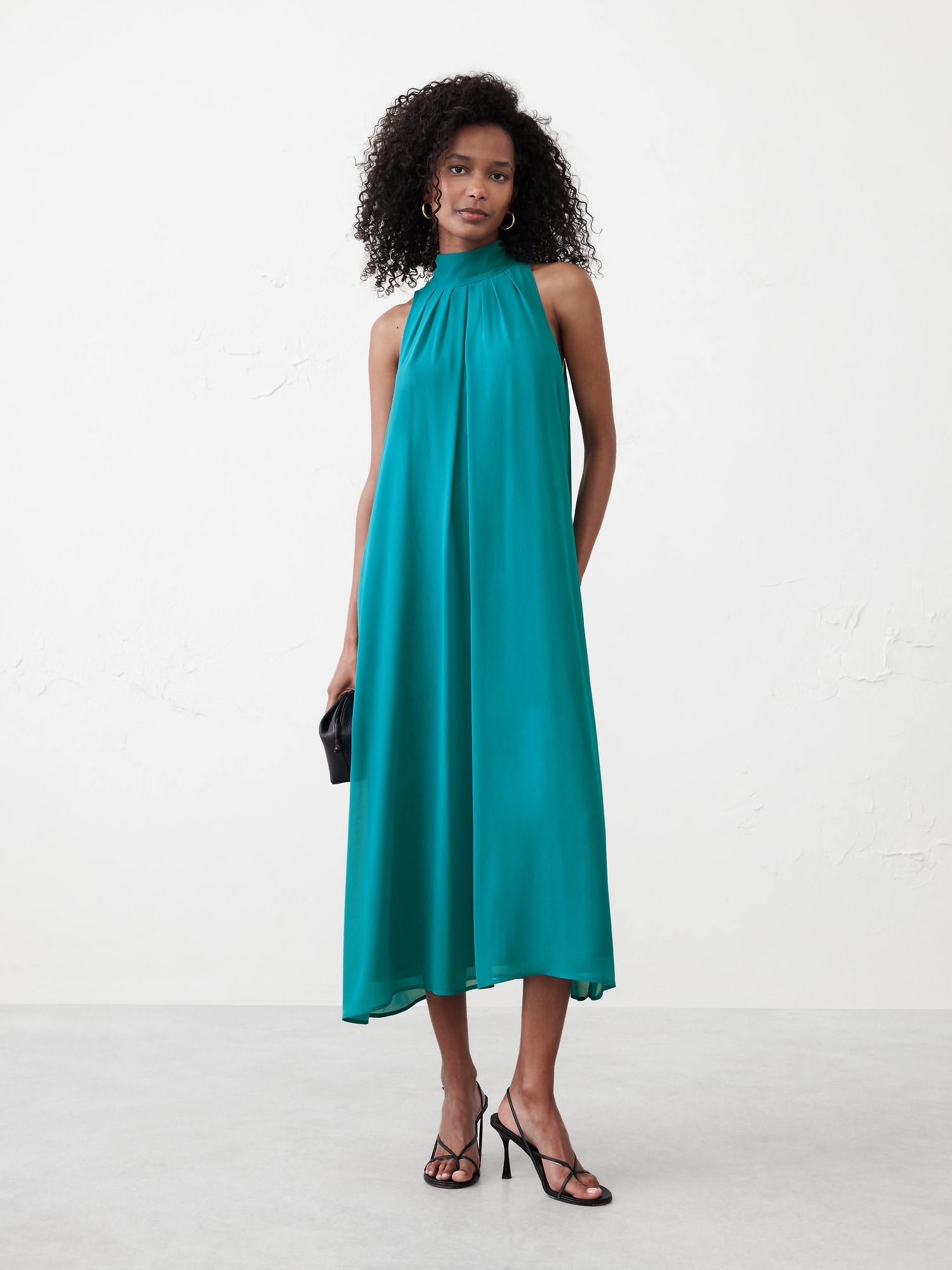 Chiffon Midi Dress