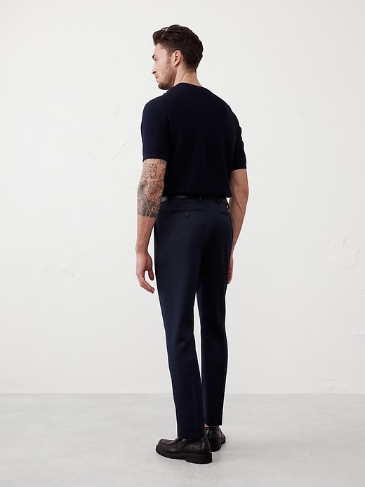 ★2023FW新作★threetimes★Satin belt slacks Cyrus Satin Pant