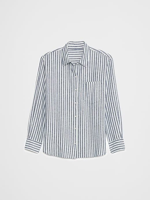 Camicia Banana Republic Popeline Bianca Taglia M – Nuova Con Etichette #746053