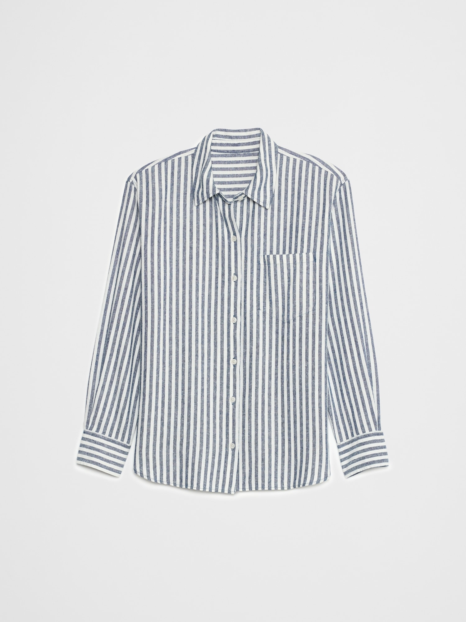 Classic Linen-Blend Shirt