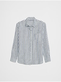Classic Linen-Blend Shirt