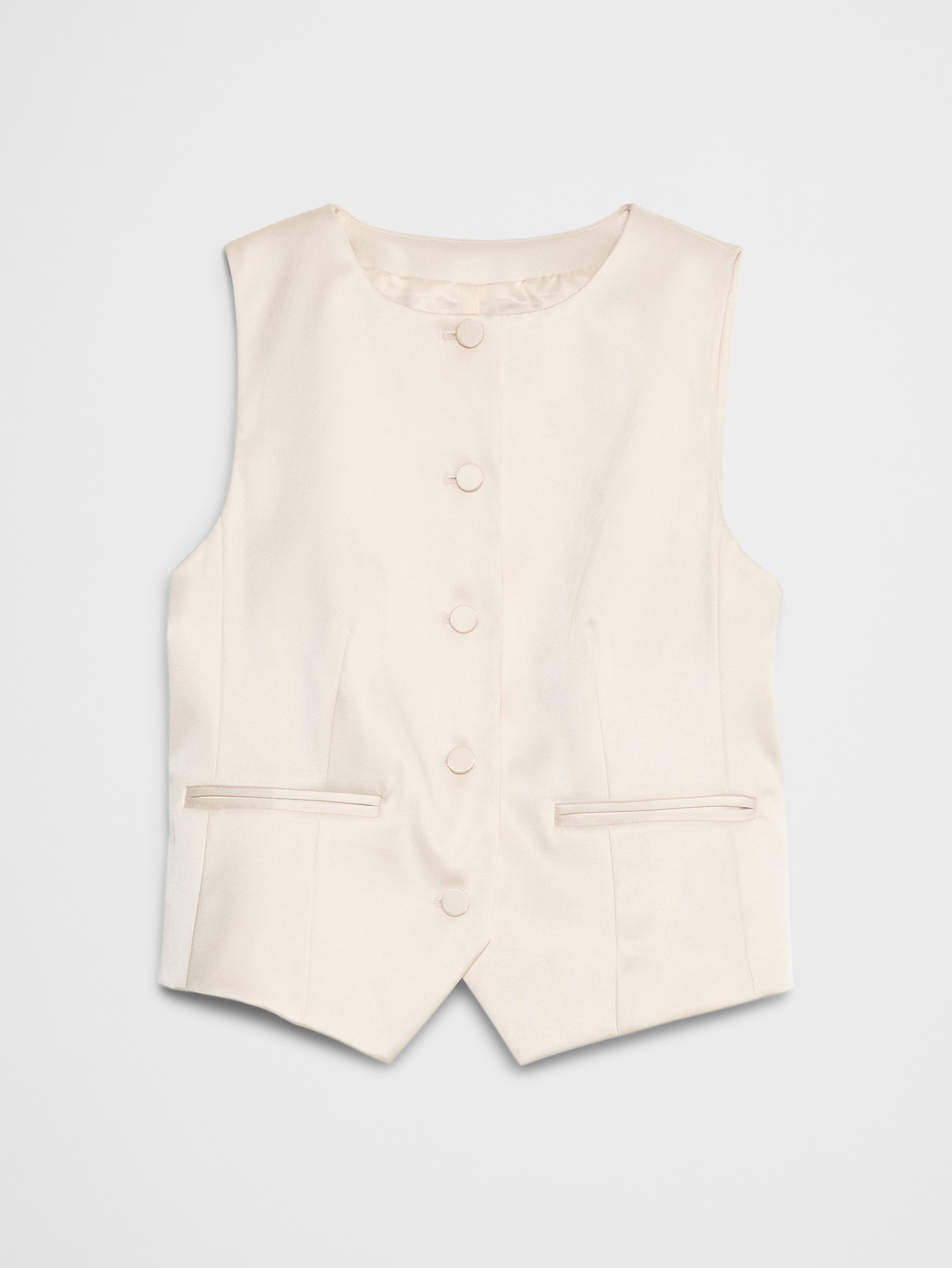 トップス 2WAY SATIN BATTEN LACE VEST 2WAY SATIN BATTEN LACE VEST(FREE BLACK): AMERI: WOMENS