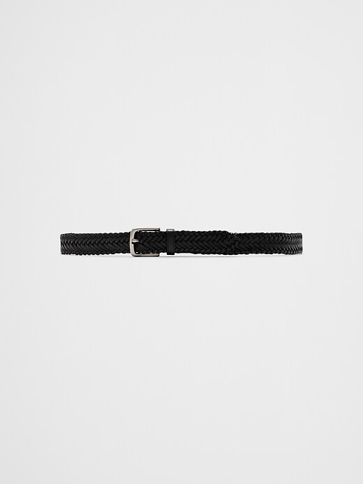 Braided Leather Belt