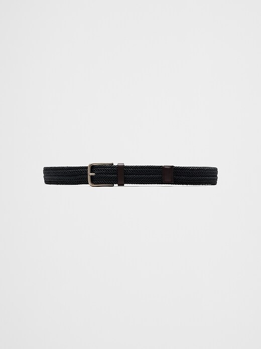 Braided Leather Belt