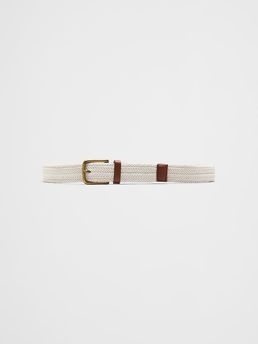 Braided Leather Belt