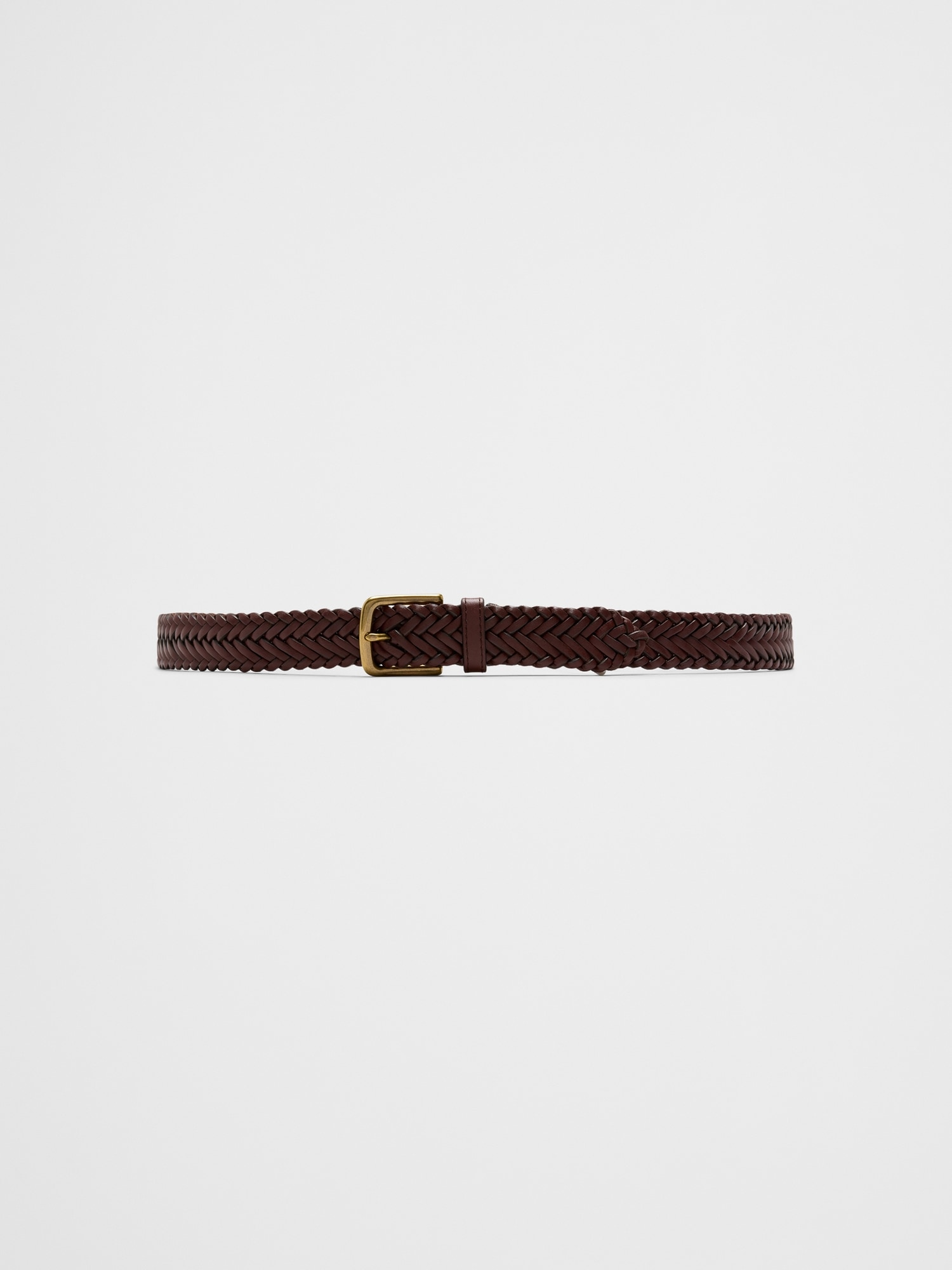 Braided Leather Belt