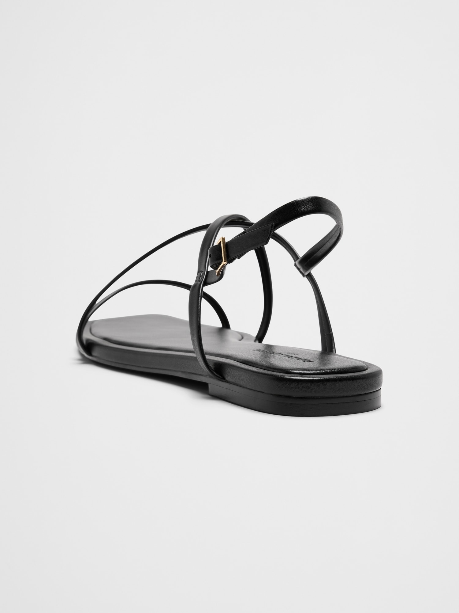 Vegan Leather Strappy Sandal