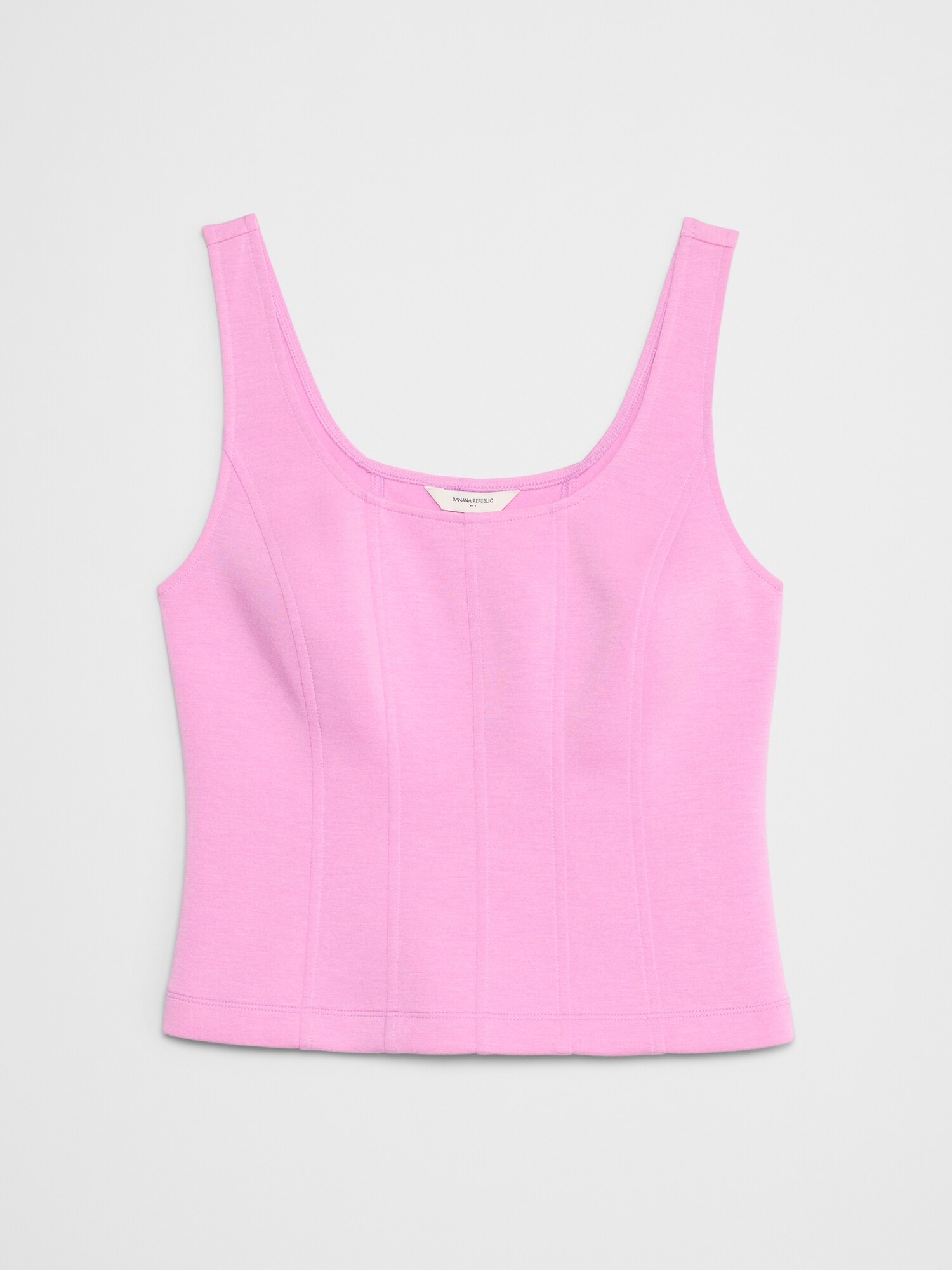 Soft Touch Scuba Corset Top