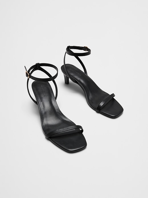 Vegan Leather Heels