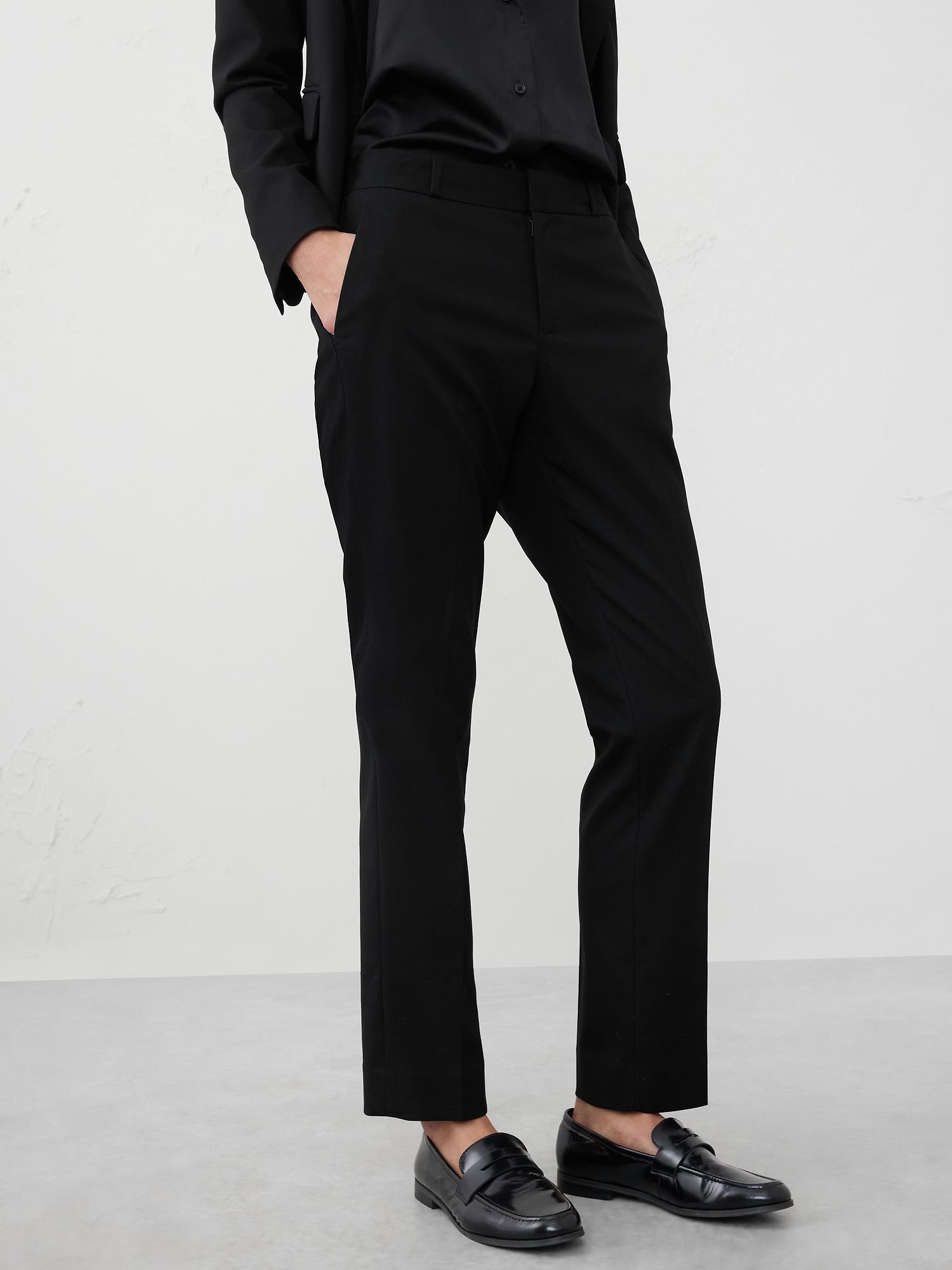 Ryan Curvy Stretch Twill Straight Pant