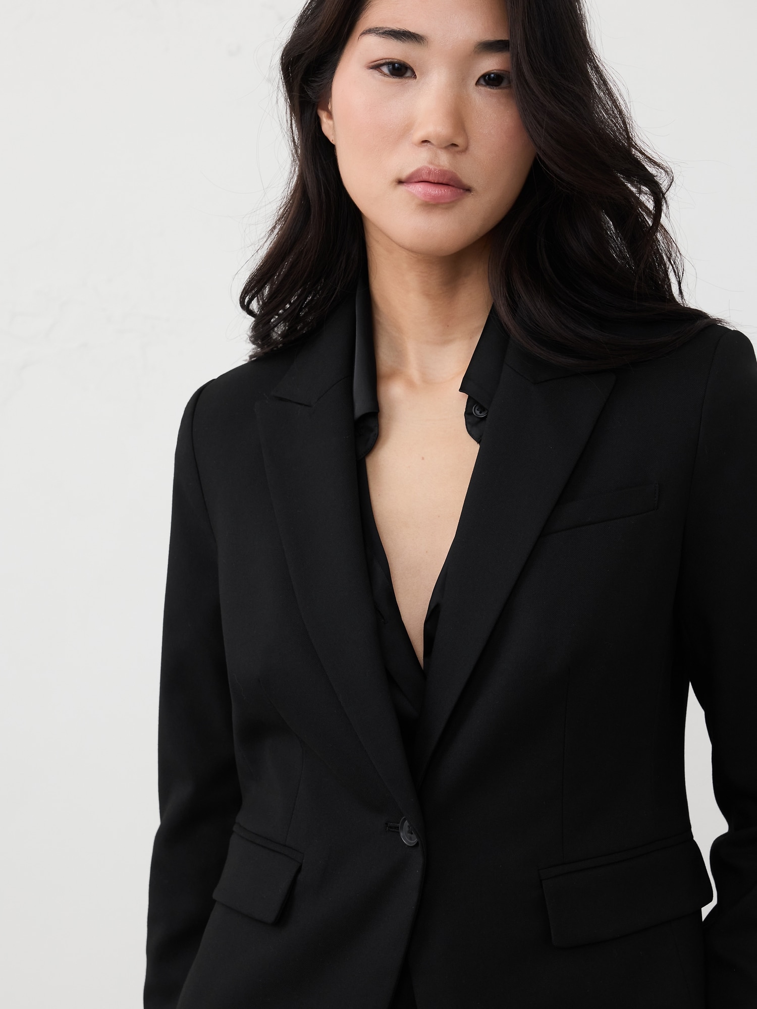 Stretch Twill Classic Blazer