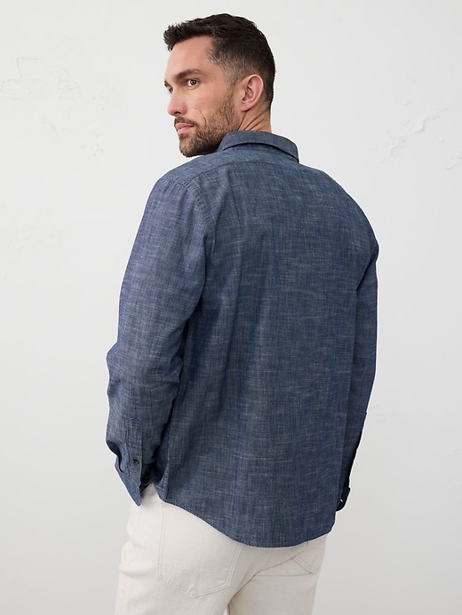 Slim Softwash Cotton Shirt