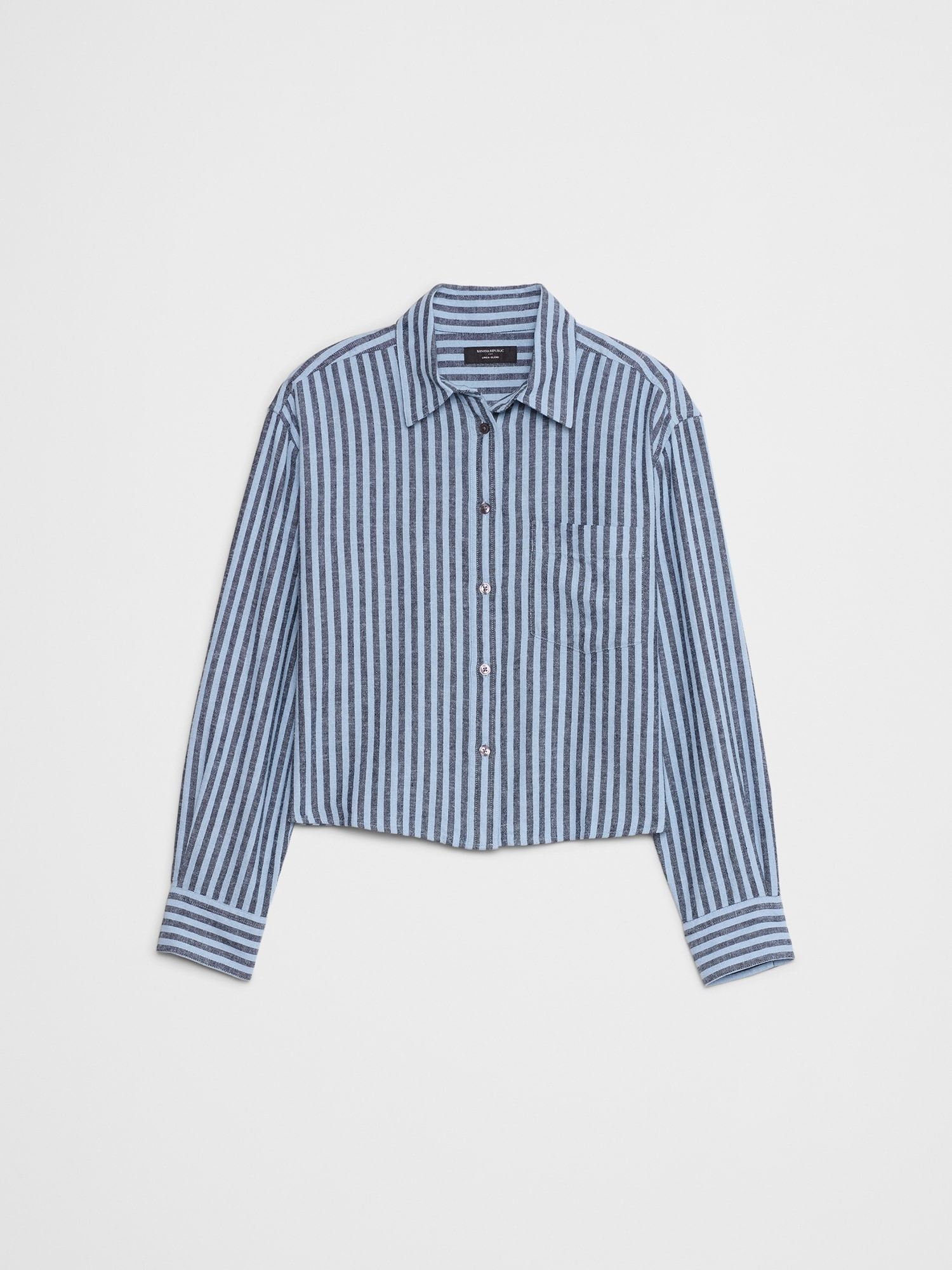 Boxy Button-Down Shirt