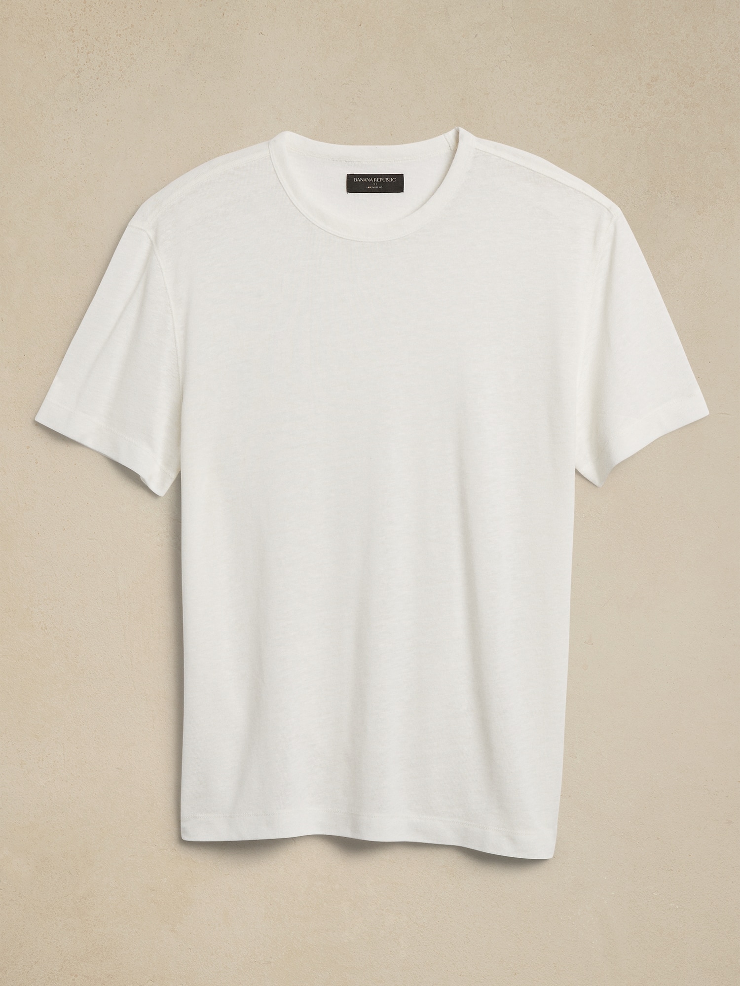 Linen-Blend T-Shirt