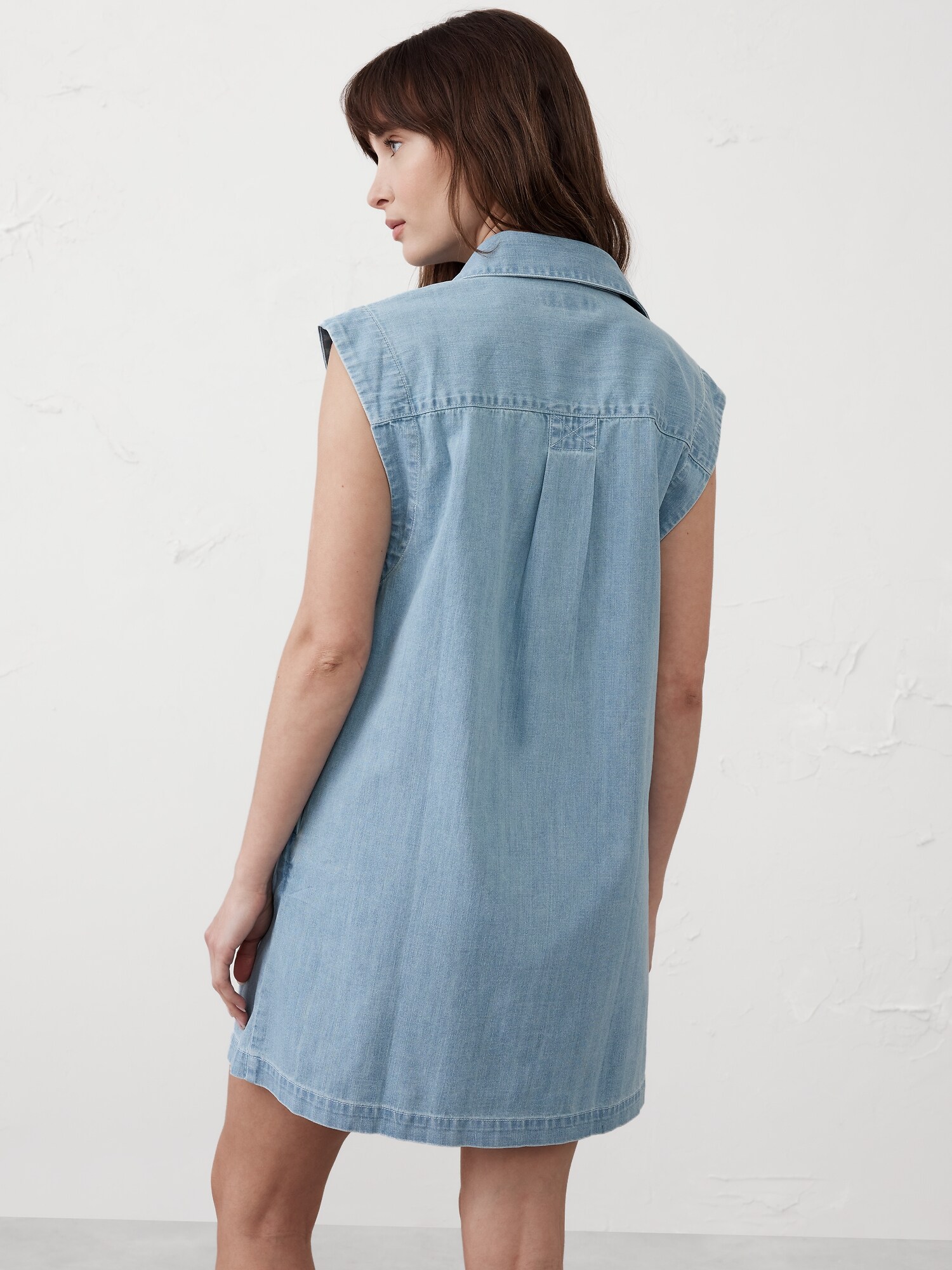 Utility Mini Shirtdress
