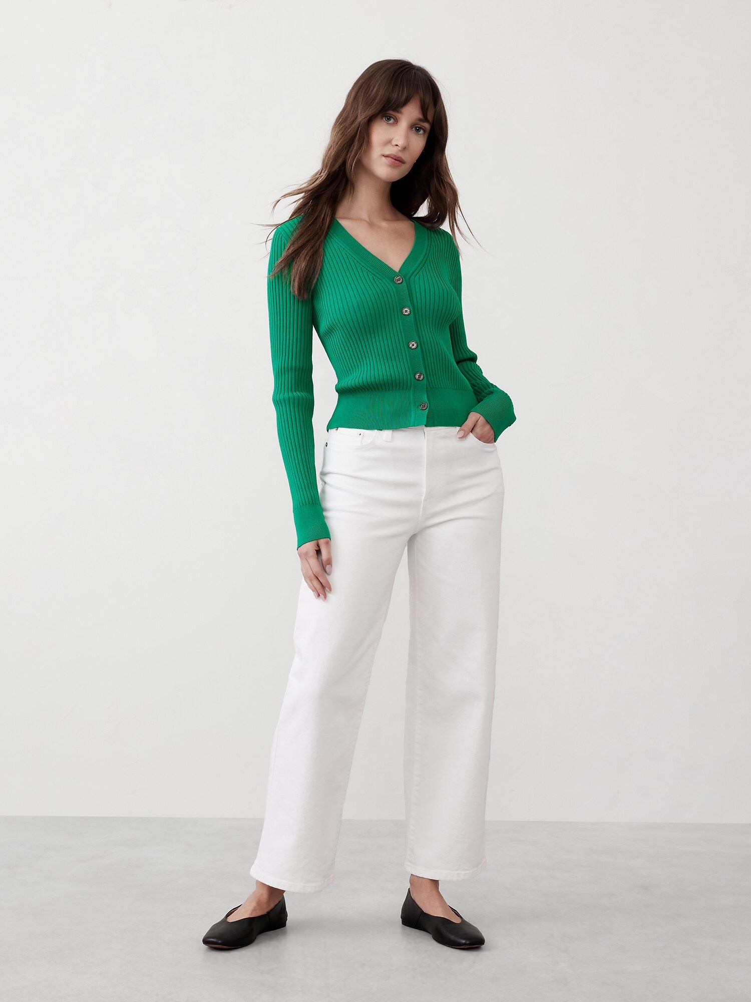 Ribbed Cardigan