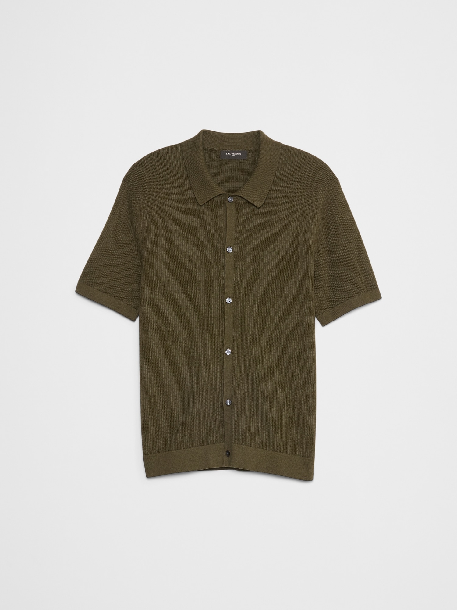 Button-Down Polo